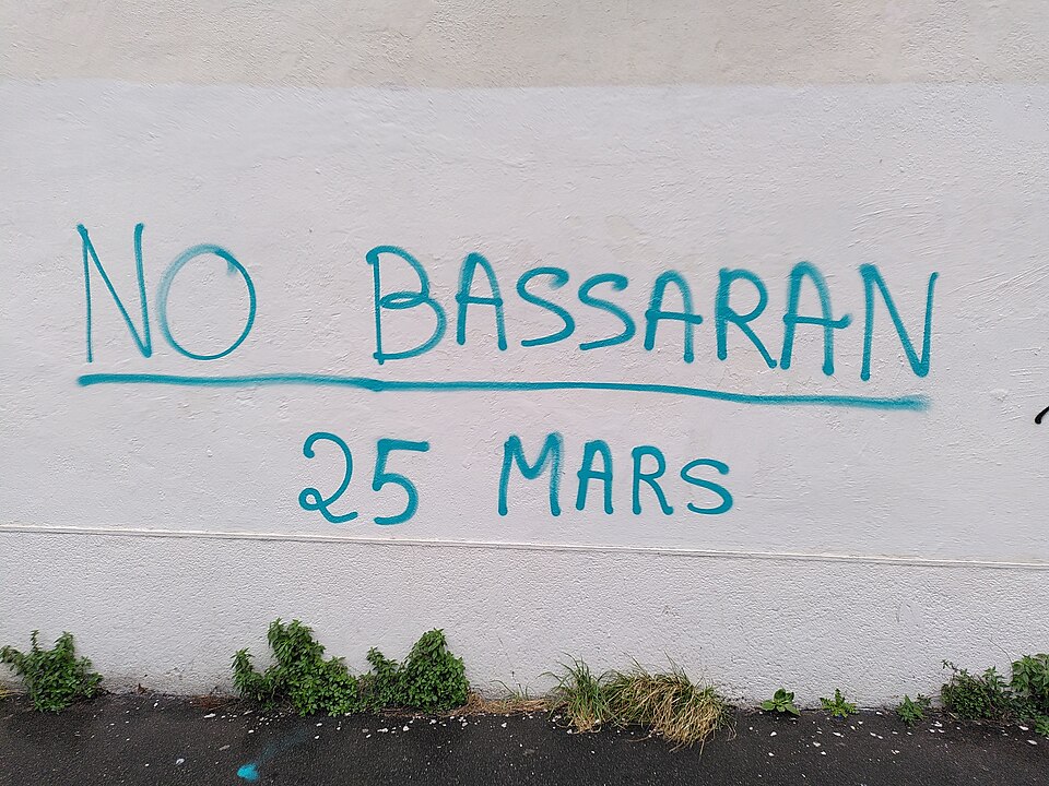 Et en ces temps-là, la colère jaillit toujours à Sainte-Soline